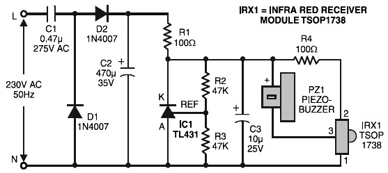 remote control car circuit diagram