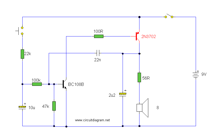 Electronic siren 314 md схема