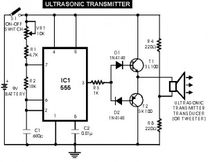 Ultrasonic Sensor Switch Electronic