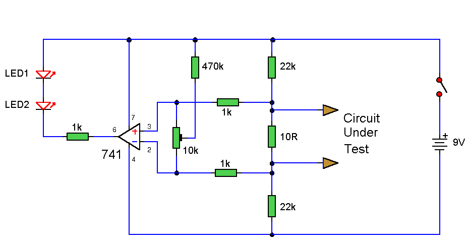 Mosfet Tester Schematic Electronic Schematic Diagram