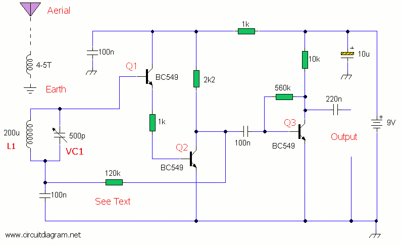 Am Radio Circuit Diagram