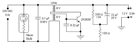 5w Dc To Ac Inverter Circuit Electronic