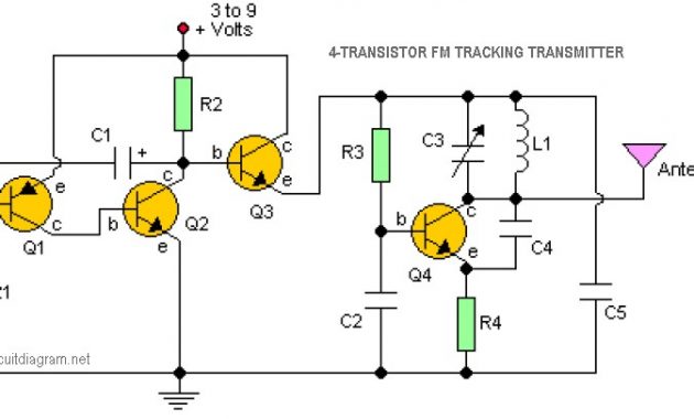 3 transistor fm transmitter