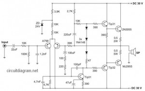 400w Power Amplifier Safari Electronic Schematic Diagram