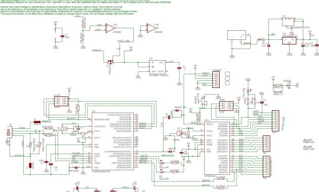 Arduino UNO | Electronic Schematic Diagram