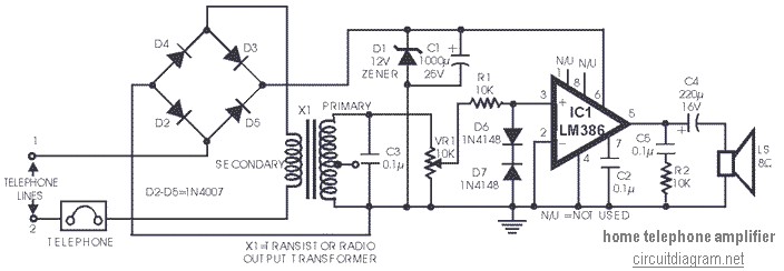 lm386 amplifier circuit