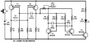 remote control car circuit