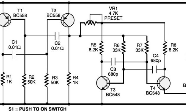 remote control transmitter circuit | Electronic Schematic Diagram