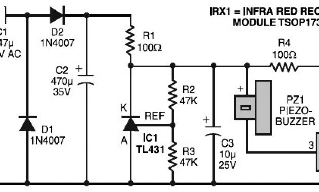 Remote Control Tester | Electronic Schematic Diagram