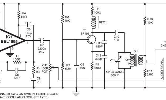 Shortwave SW Transmitter Schematic Diagram | Electronic Schematic Diagram