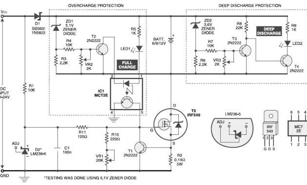 6V / 9V / 12V Battery Charger with Constant-Current Charging