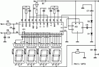 7 segment Digital DC Voltmeter Circuit | Electronic Schematic Diagram