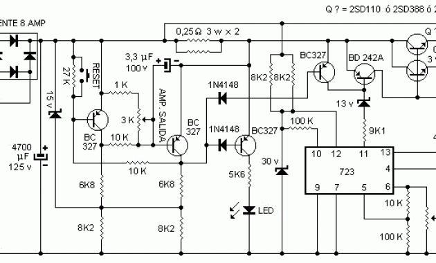 V Variable Power Supply Circuit Diagram Pdf