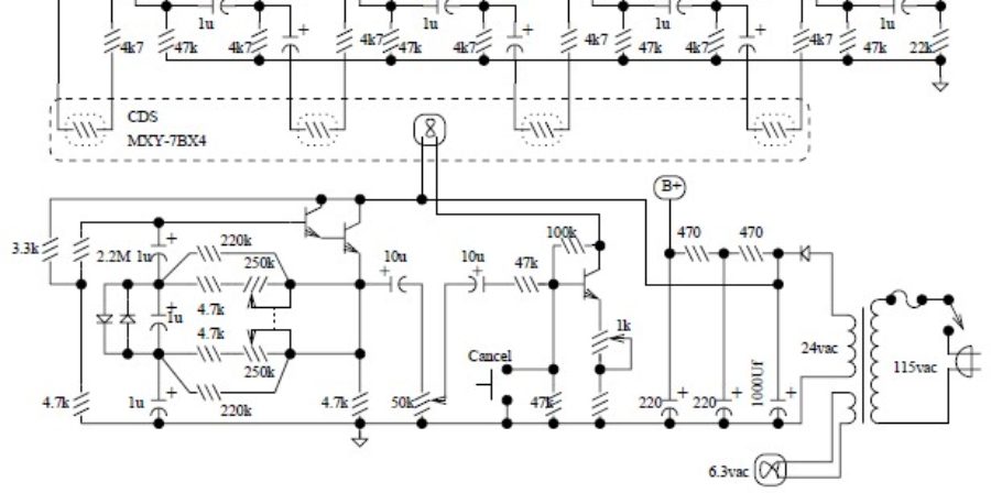 Univibe Schematic